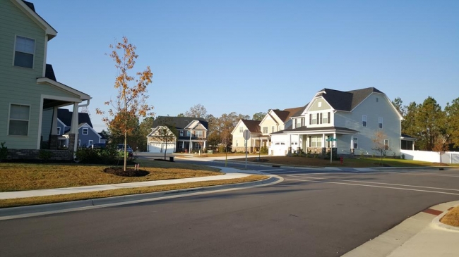 Knightdale Station Street & Homes